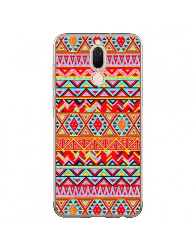 Coque Huawei Mate 10 Lite India Style Pattern Bois Azteque - Maximilian San