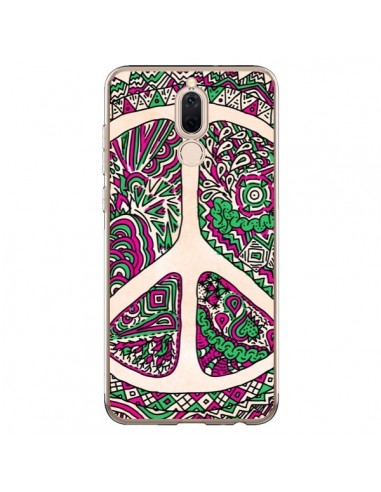 Coque Huawei Mate 10 Lite Peace and Love Azteque Vainilla - Maximilian San