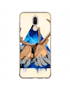 Coque Huawei Mate 10 Lite Cerf Triangle Seconde Chance -...