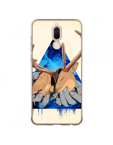 Coque Huawei Mate 10 Lite Cerf Triangle Seconde Chance - Maximilian San