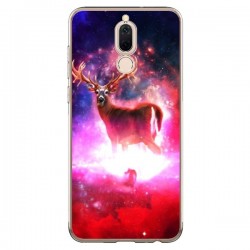 Coque Huawei Mate 10 Lite Cosmic Deer Cerf Galaxy -...
