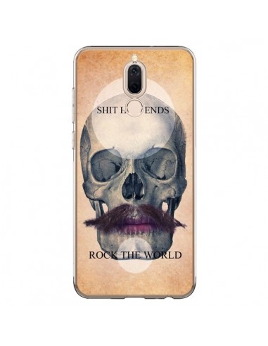 Coque Huawei Mate 10 Lite Rock Skull Tête de Mort - Maximilian San