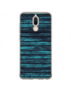 Coque Huawei Mate 10 Lite Blue Moon Wood Bois -...