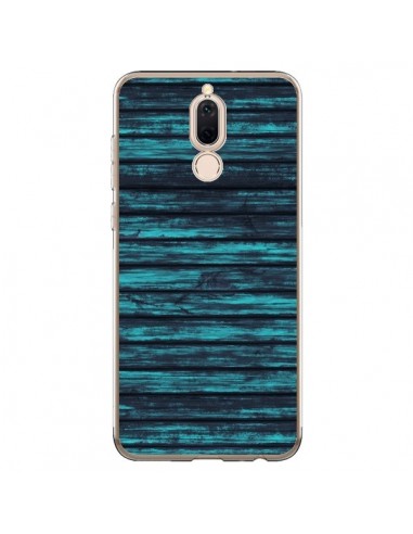 Coque Huawei Mate 10 Lite Blue Moon Wood Bois - Maximilian San