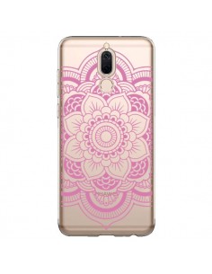 Coque Huawei Mate 10 Lite Mandala Rose Clair Azteque...