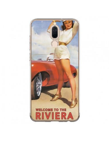 Coque Huawei Mate 10 Lite Welcome to the Riviera Vintage Pin Up - Nico
