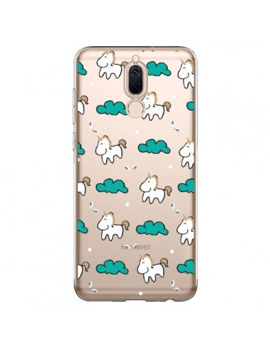 Coque Huawei Mate 10 Lite Licorne et Nuages Transparente - Nico