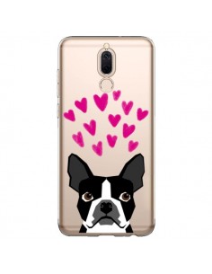Coque Huawei Mate 10 Lite Boston Terrier Coeurs Chien...