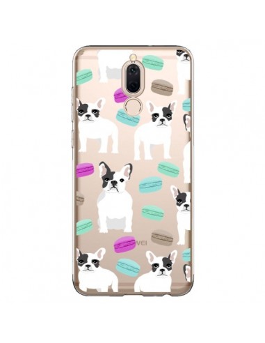 Coque Huawei Mate 10 Lite Chiens Bulldog Français Macarons Transparente - Pet Friendly