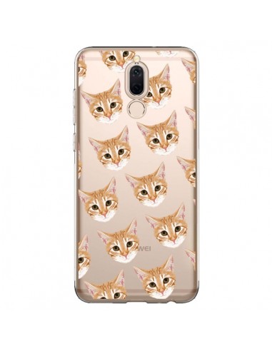 Coque Huawei Mate 10 Lite Chats Beige Transparente - Pet Friendly