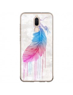 Coque Huawei Mate 10 Lite Plume arc-en-ciel - Rachel...