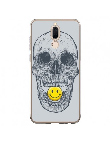 Coque Huawei Mate 10 Lite Smiley Face Tête de Mort - Rachel Caldwell