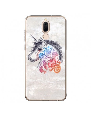 Coque Huawei Mate 10 Lite Licorne Muticolore - Rachel Caldwell