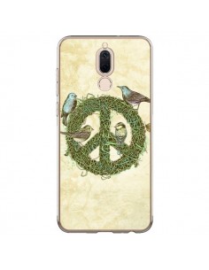 Coque Huawei Mate 10 Lite Peace And Love Nature Oiseaux -...