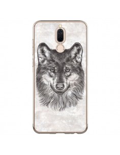 Coque Huawei Mate 10 Lite Loup Gris - Rachel Caldwell