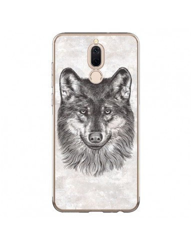 Coque Huawei Mate 10 Lite Loup Gris - Rachel Caldwell