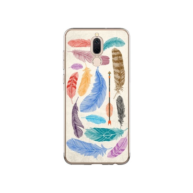 Coque Huawei Mate 10 Lite Feather Plumes Multicolores - Rachel Caldwell