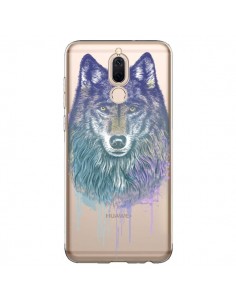 Coque Huawei Mate 10 Lite Loup Wolf Animal Transparente -...