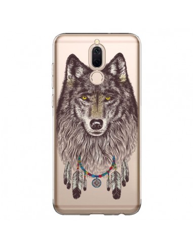 Coque Huawei Mate 10 Lite Loup Wolf Attrape Reves Transparente - Rachel Caldwell