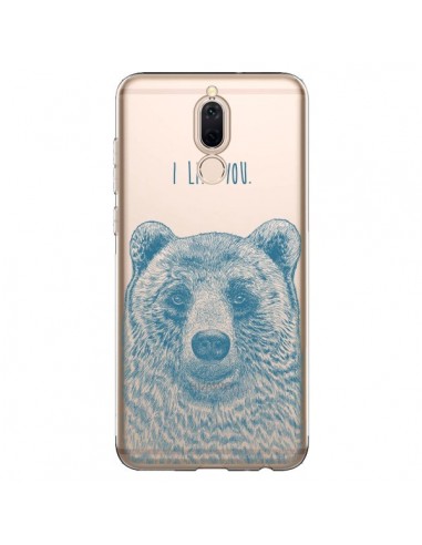 Coque Huawei Mate 10 Lite I Love You Bear Ours...