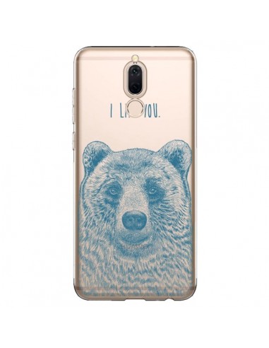 Coque Huawei Mate 10 Lite I Love You Bear Ours Ourson Transparente - Rachel Caldwell