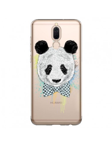 Coque Huawei Mate 10 Lite Panda Noeud Papillon Transparente - Rachel Caldwell