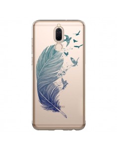 Coque Huawei Mate 10 Lite Plume Feather Fly Away...