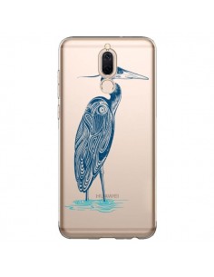 Coque Huawei Mate 10 Lite Heron Blue Oiseau Transparente...