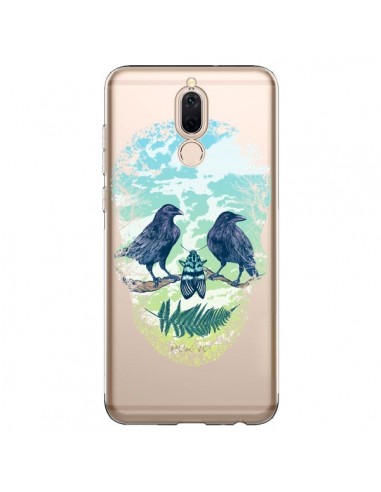 Coque Huawei Mate 10 Lite Tête de Mort Nature Transparente - Rachel Caldwell