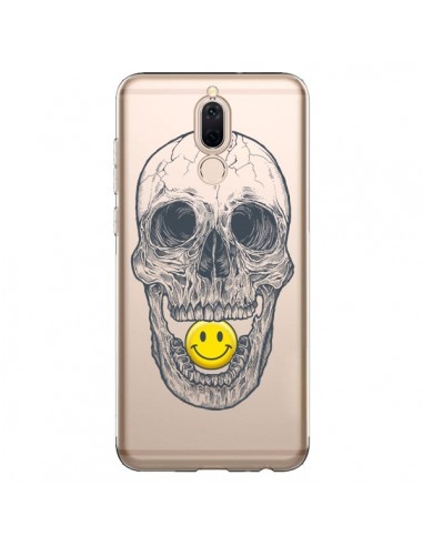 Coque Huawei Mate 10 Lite Tête de Mort Smiley Transparente - Rachel Caldwell