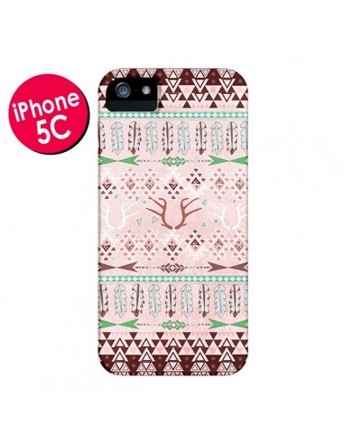 Coque Amadahy Cerf Azteque pour iPhone 5C - Monica Martinez