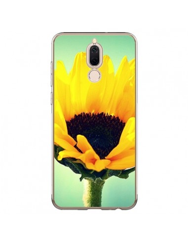 Coque Huawei Mate 10 Lite Tournesol Zoom Fleur - R Delean