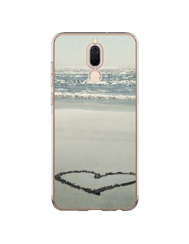 Coque Huawei Mate 10 Lite Coeoeur Plage Beach Mer Sea Love Sable Sand - R Delean