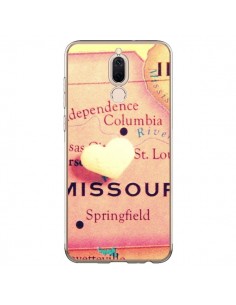 Coque Huawei Mate 10 Lite Carte Map Missouri Coeoeur - R...
