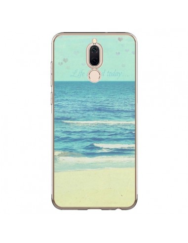 Coque Huawei Mate 10 Lite Life good day Mer Ocean Sable Plage Paysage - R Delean