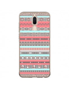 Coque Huawei Mate 10 Lite Azteque Aztec Rose Pastel - Rex...