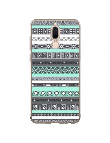 Coque Huawei Mate 10 Lite Azteque Aztec Bleu Pastel - Rex Lambo