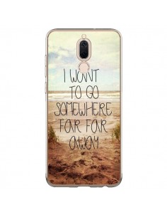Coque Huawei Mate 10 Lite I want to go somewhere - Sylvia...