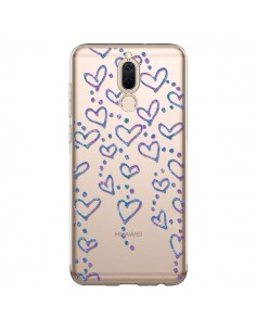 Coque Huawei Mate 10 Lite Floating hearts coeurs...
