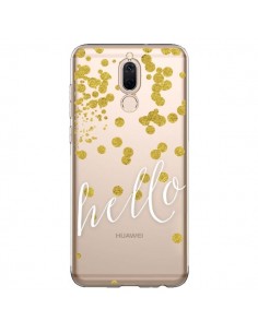 Coque Huawei Mate 10 Lite Hello, Bonjour Transparente -...