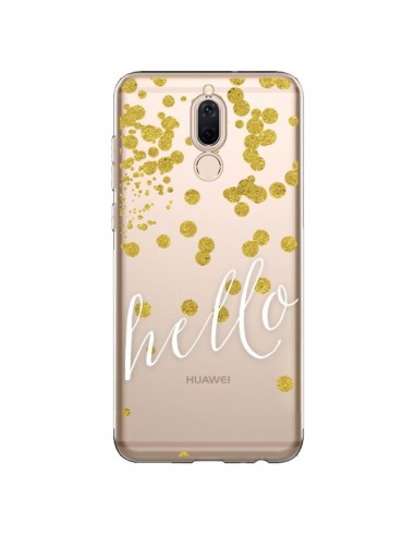 Coque Huawei Mate 10 Lite Hello, Bonjour Transparente - Sylvia Cook