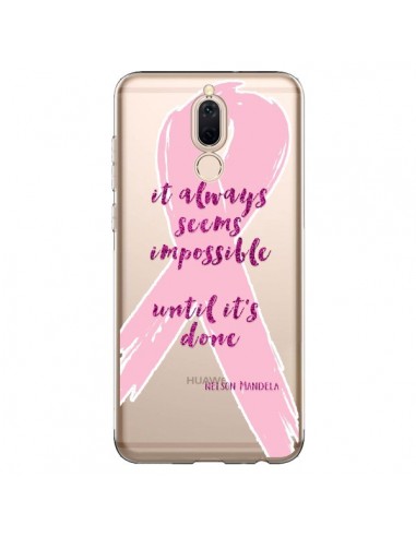 Coque Huawei Mate 10 Lite It always seems impossible, cela semble toujours impossible Transparente - Sylvia Cook