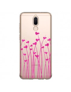 Coque Huawei Mate 10 Lite Love in Pink Amour Rose Fleur...