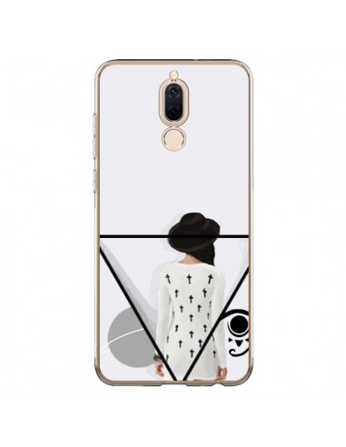 Coque Huawei Mate 10 Lite Confusion Femme Oeil Triangle - Sara Eshak