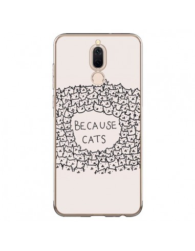 Coque Huawei Mate 10 Lite Because Cats chat - Santiago Taberna