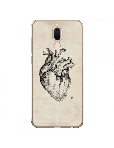 Coque Huawei Mate 10 Lite Coeur Vintage - Tipsy Eyes