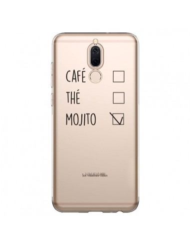 Coque Huawei Mate 10 Lite Café, Thé et Mojito Transparente - Les Vilaines Filles