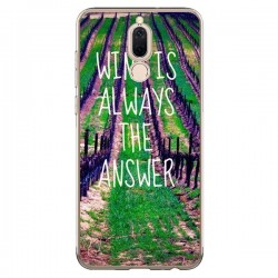 Coque Huawei Mate 10 Lite Wine is always the answer Vin -...