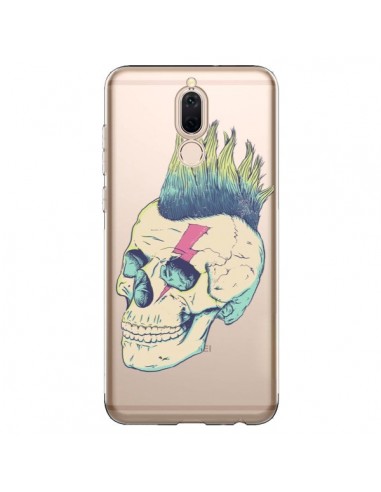 Coque Huawei Mate 10 Lite Tête de Mort Crane Punk Transparente - Victor Vercesi