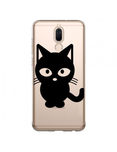 Coque Huawei Mate 10 Lite Chat Noir Cat Transparente - Yohan B.